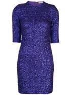 Alice+olivia Inka Mini Dress - Purple