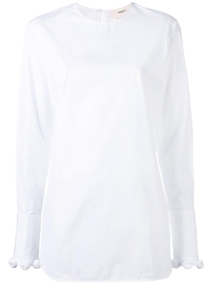 Ports 1961 Pom Pom Shirt - White