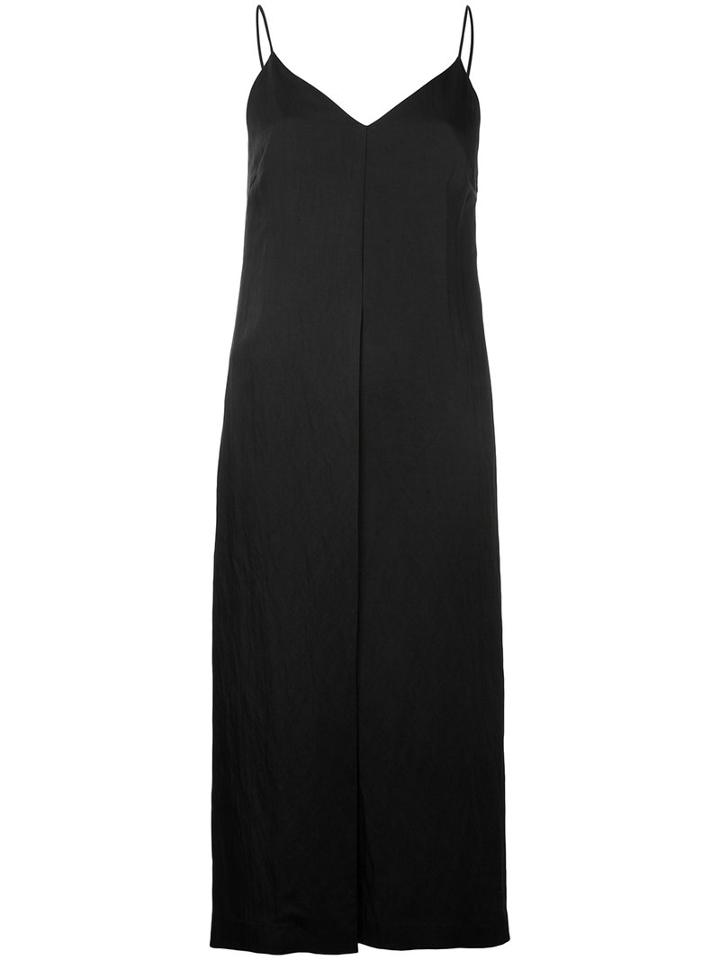 Estnation - Strappy Dress - Women - Rayon - 38, Black, Rayon