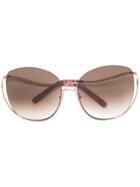 Chloé Eyewear Milla Sunglasses - Brown