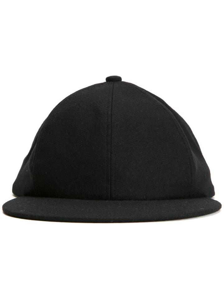 Kijima Takayuki Flannel Cap, Men's, Black, Wool