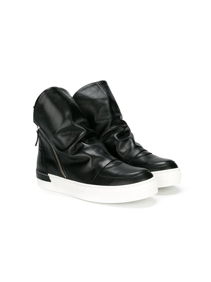 Cinzia Araia Kids Teen Hi-top Sneakers - Black