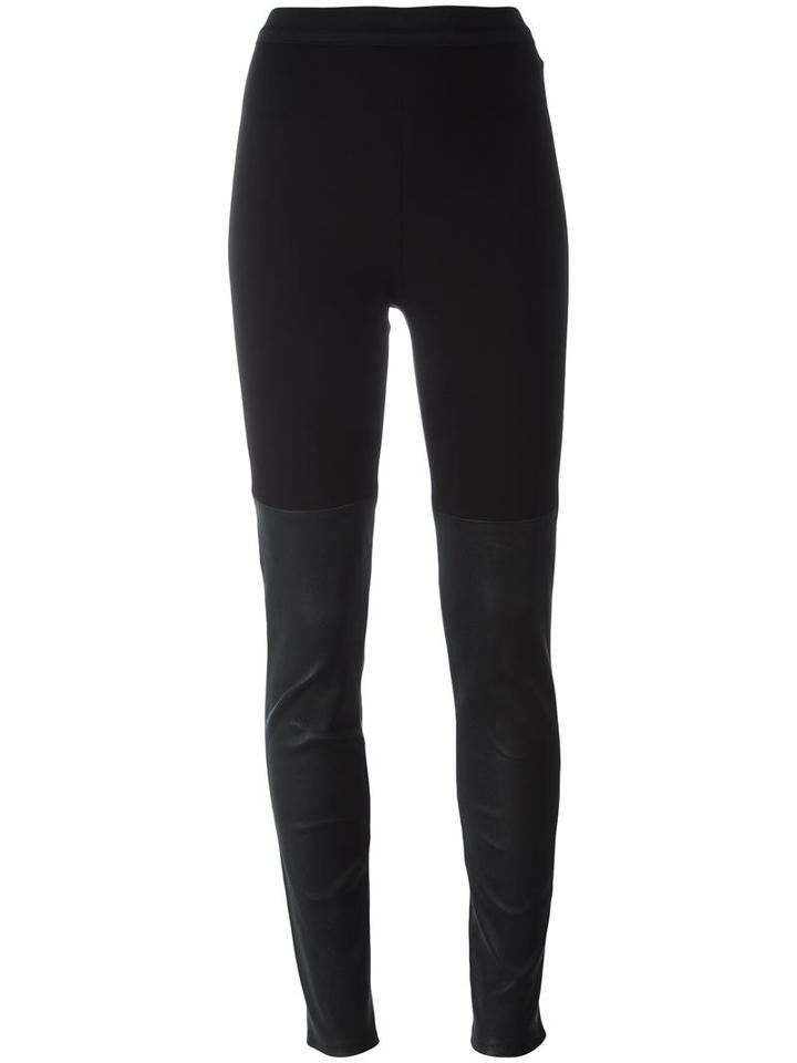 Diesel 'elmos' Leggings, Women's, Size: Xs, Black, Viscose/nylon/spandex/elastane/lamb Skin