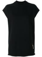 Rick Owens Lilies - Knitted Top - Women - Cotton - 44, Black, Cotton