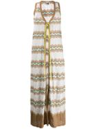 M Missoni Zigzag Motif Cardigan - White