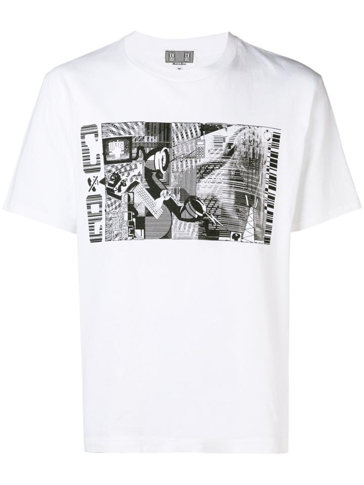 Cav Empt Md Telephone Print T-shirt - White