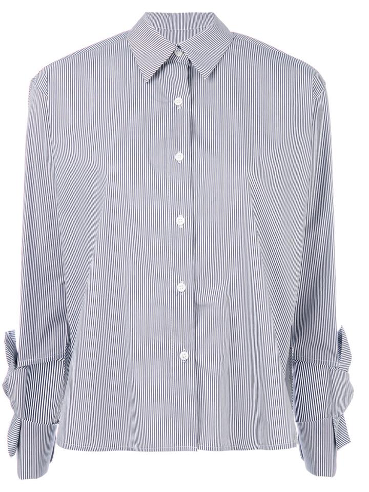 Roberts Wood Striped Shirt - Blue