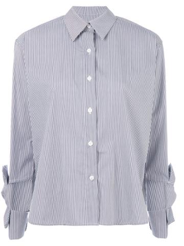 Roberts Wood Striped Shirt - Blue