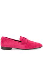 Bougeotte Classic Smooth Loafers - Pink