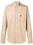 Ami Alexandre Mattiussi Ami De Coeur Shirt - Neutrals