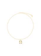 Christian Dior Vintage Rhinestone Square Necklace - Metallic