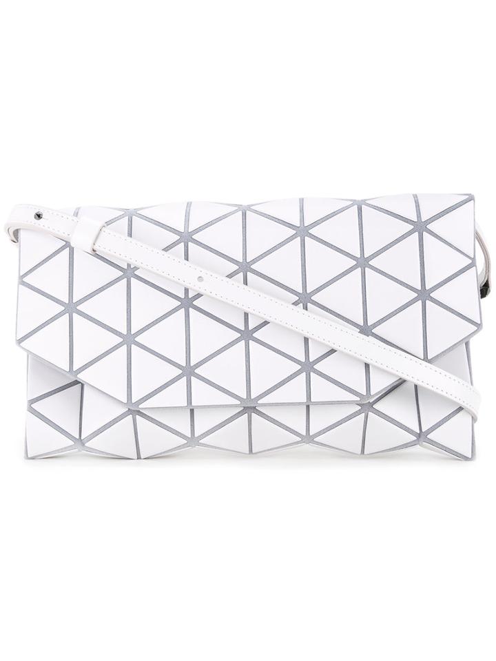Bao Bao Issey Miyake Small Boston Crossbody Bag, Women's, White, Polyurethane