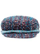 Maison Michel New Abby Tweed Baker Boy Cap - Unavailable