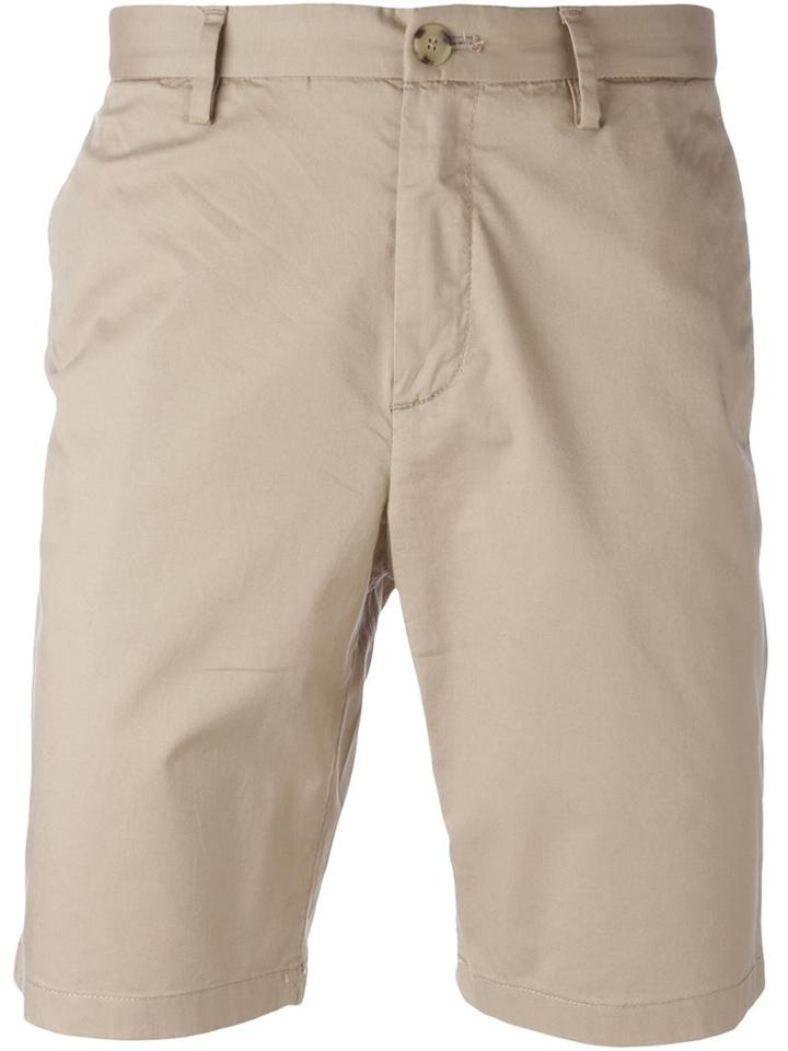 Michael Kors Chino Shorts, Men's, Size: 38, Nude/neutrals, Cotton/spandex/elastane