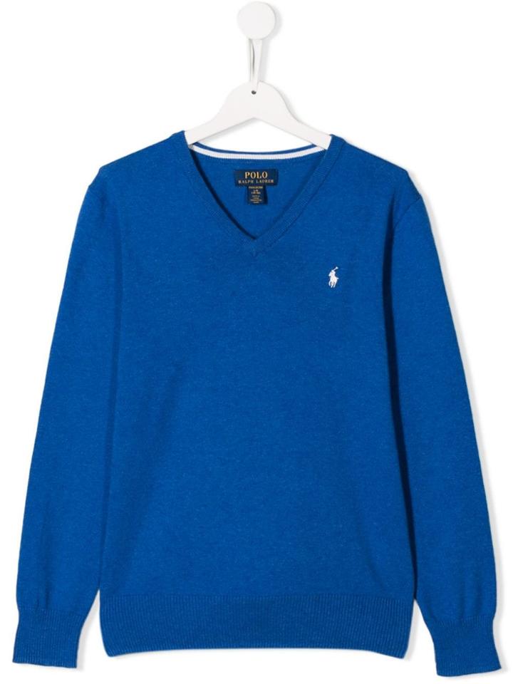 Ralph Lauren Kids Teen Classic Pullover - Blue