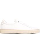 Givenchy Classic Lo-top Sneakers, Men's, Size: 42.5, White, Calf Leather/rubber