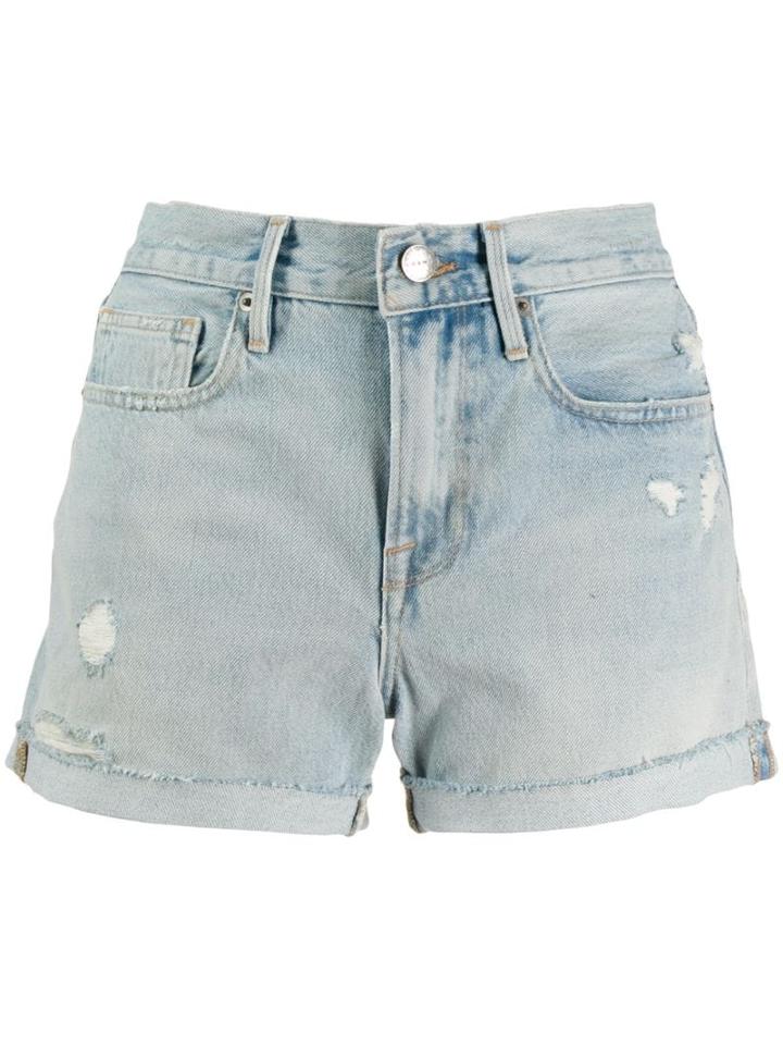Frame Le Brigette Shorts - Blue