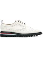 Thom Browne Threaded Sole Longwing Brogue - White