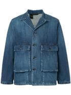 N. Hoolywood Loose Fit Denim Jacket - Blue