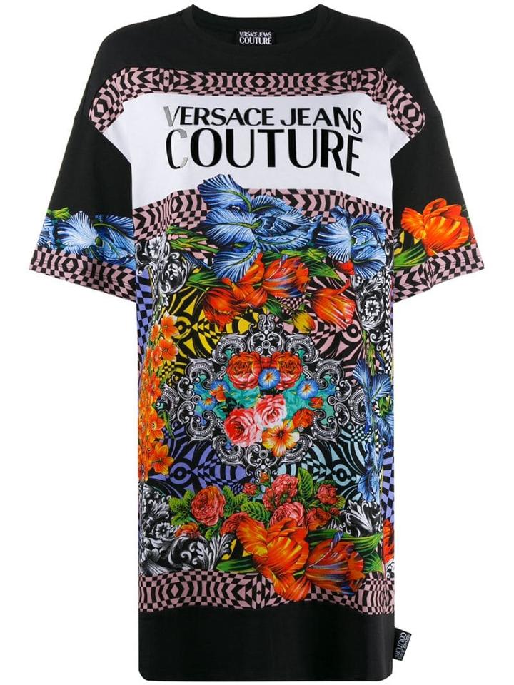 Versace Jeans Couture Motif T-shirt - Black