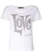 Love Moschino Love Studded T-shirt - White