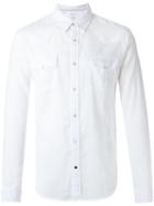 Osklen Classic Shirt, Men's, Size: Medium, White, Cotton/spandex/elastane
