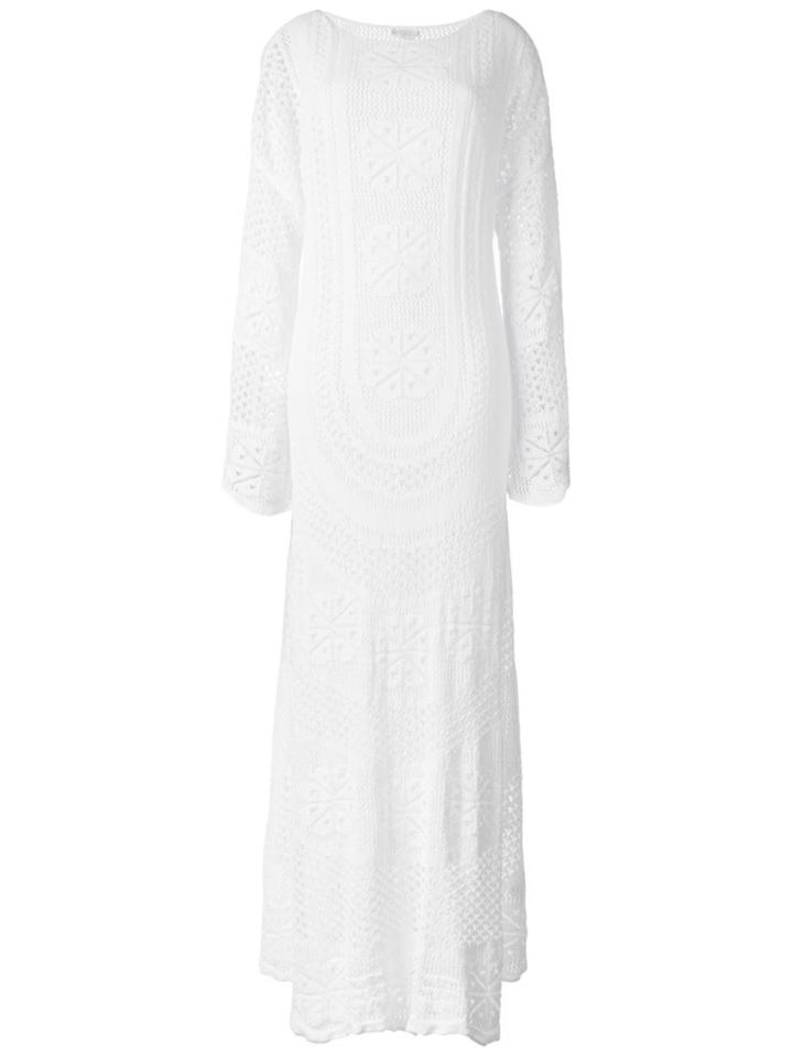 Chloé Long Macramé Dress