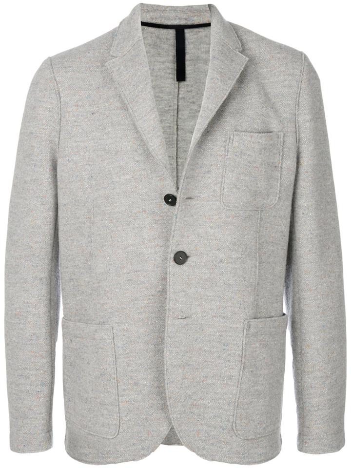 Harris Wharf London Classic Blazer - Grey