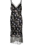 Diane Von Furstenberg 'margarit' Lace Detail Dress
