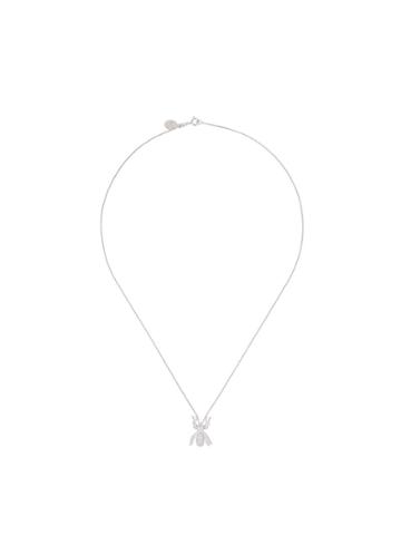 V By Laura Vann Fly Pendant Necklace - Silver