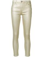 Twin-set Skinny Trousers - Metallic