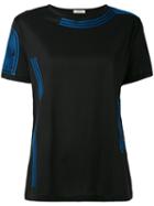 Nina Ricci - Embroidered T-shirt - Women - Cotton/polyester/viscose - L, Black, Cotton/polyester/viscose