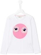 Fendi Kids Bag Bug T-shirt, Girl's, Size: 6 Yrs, White
