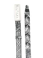 Versace Printed Logo Buckle Belt - Black