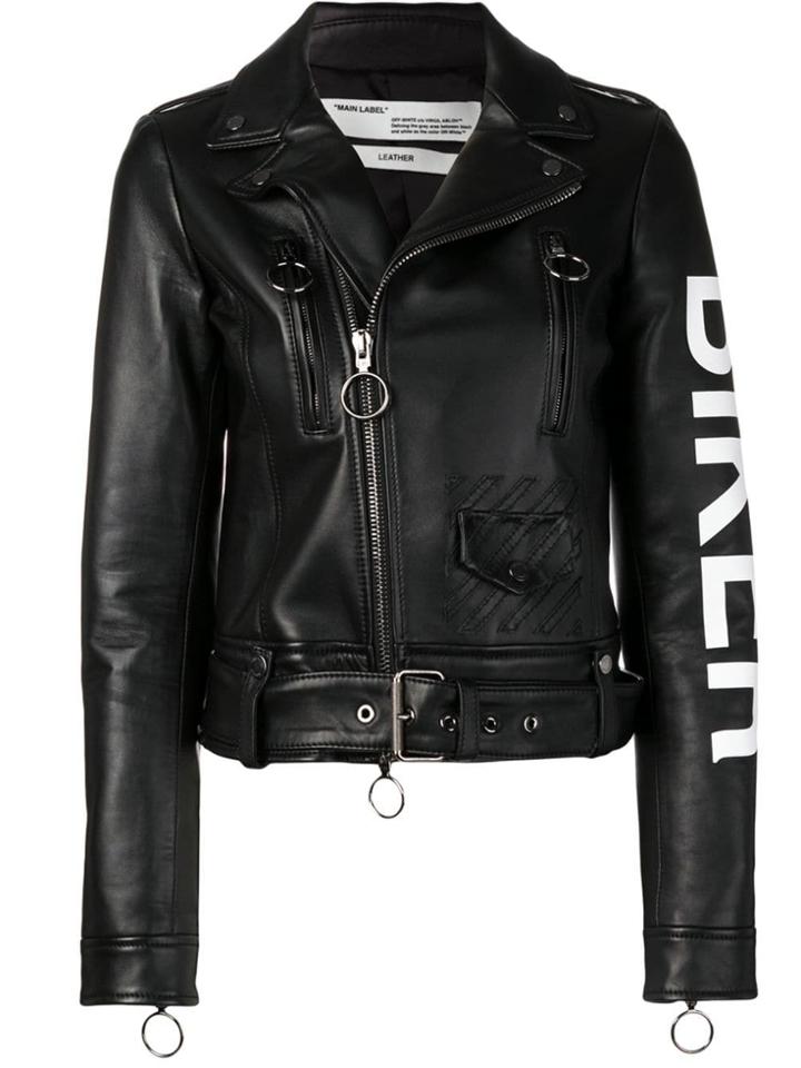 Off-white Logo Print Jacket - Black