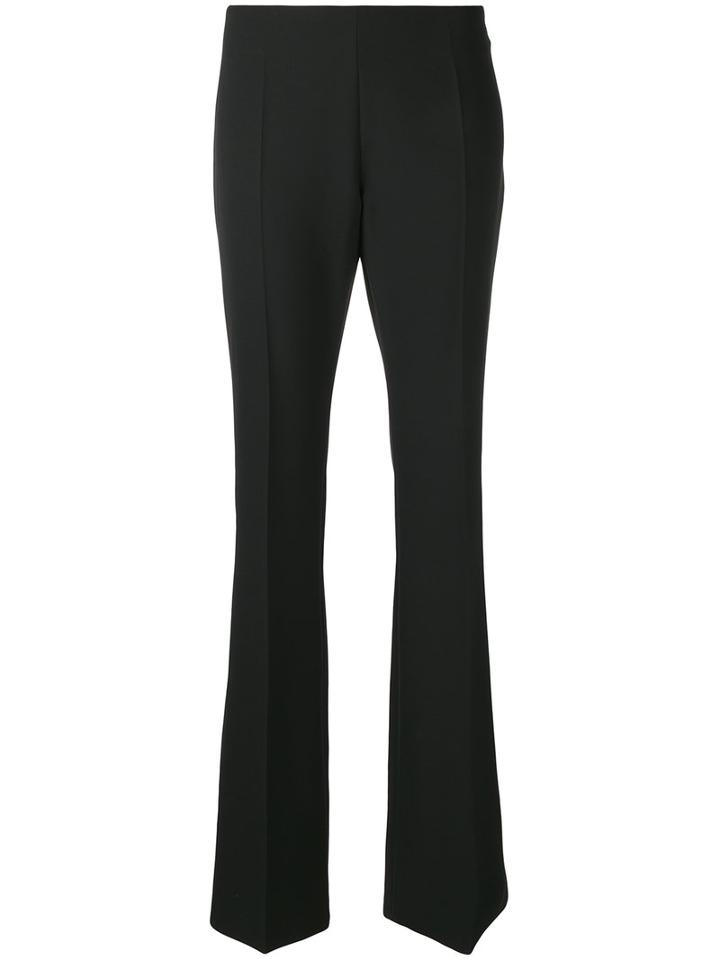 Blugirl - Zampa Flared Trousers - Women - Polyester/spandex/elastane - 44, Black, Polyester/spandex/elastane