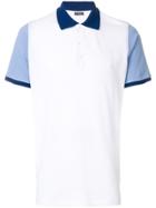Kiton Colour Block Polo Shirt - White
