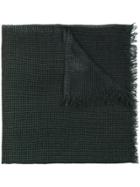 Z Zegna Two-tone Gradient Scarf - Green