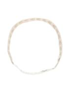 Forte Forte Embroidered Headband - Nude & Neutrals