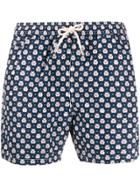 Mc2 Saint Barth Piggy Printed Swim Shorts - Blue