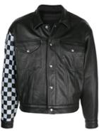 Enfants Riches Déprimés Erd Modern English Vest En Cuir With Check
