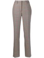 Off-white Checkered Tailored Straight Leg Trousers