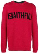Fendi Faithful Jumper - Red