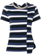 3.1 Phillip Lim Striped Short-sleeve T-shirt - Blue