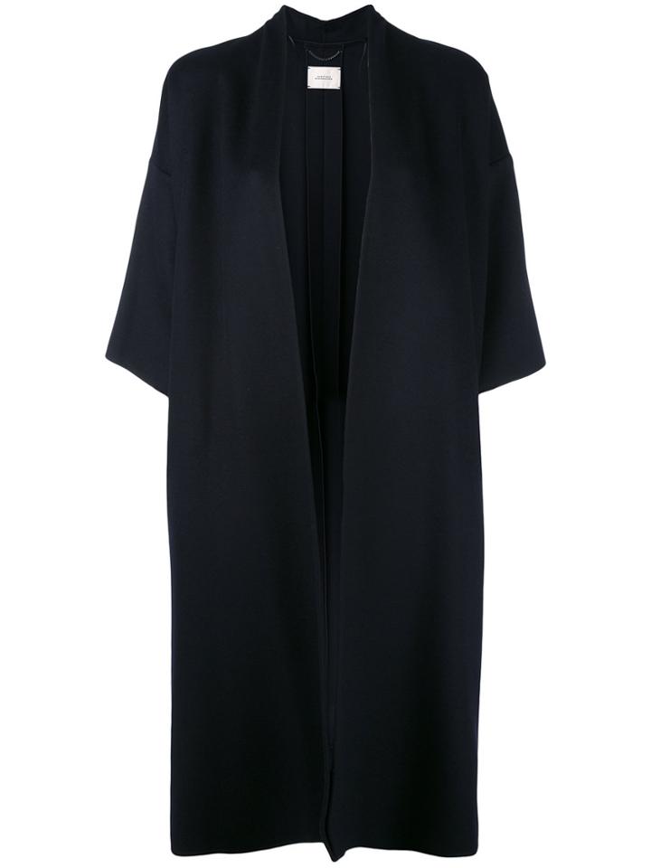 Dorothee Schumacher Cape Coat - Blue