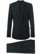 Dolce & Gabbana Two Piece Suit, Men's, Size: 48, Black, Spandex/elastane/acetate/cupro/virgin Wool