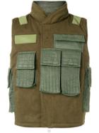 Maharishi Multi-pocket Gilet - Green