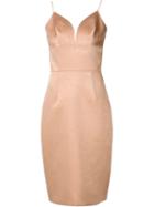 Christian Siriano Sweetheart Neck Fitted Dress