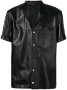 Neil Barrett Camp Collar Shirt - Black