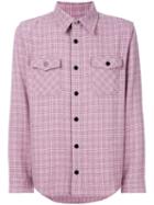 Visvim Plaid Print Flannel Shirt - Pink